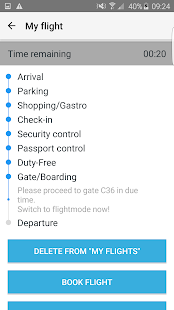 DUS Airport App Screenshot