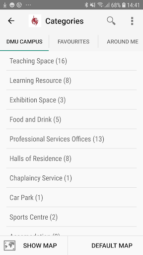 DMU Student Portal Screen 2