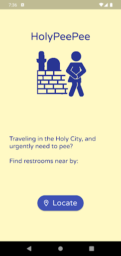 Android application HolyPeePee screenshort
