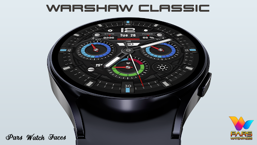 Warshaw Classic Watch Face screenshot 2