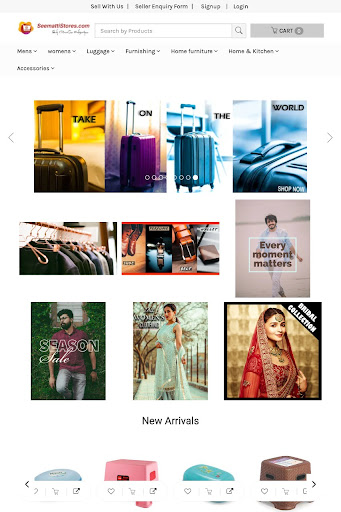 Android application seemattistores screenshort