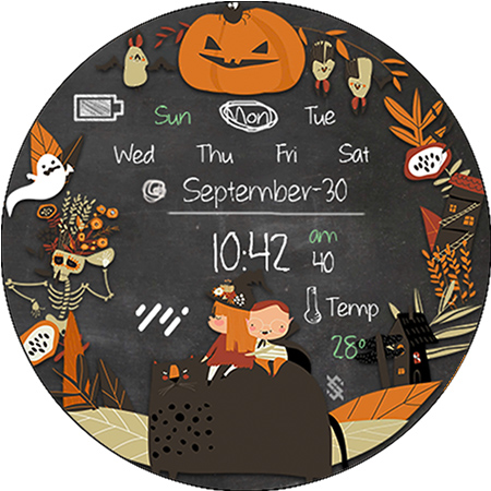 BFF39-Halloween Pumpkin Ghost screenshot 17