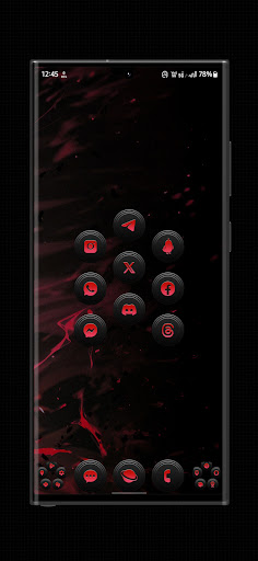 Screenshot of Stacked Red Icons