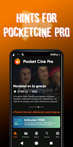 Hints for PocketCine pro 1.0 APK + Mod (Unlimited money) إلى عن على ذكري المظهر