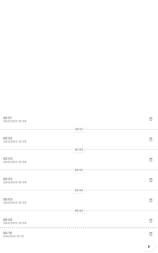 Simple Contractions Tracker Screen 3