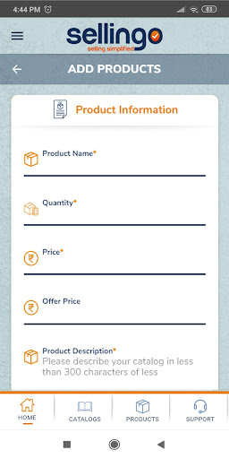 Sellingo Digital Catalog Screen 2