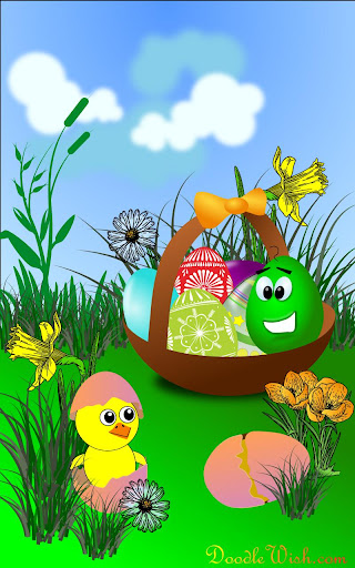 Android application Easter Cards for Doodle Wish™! screenshort