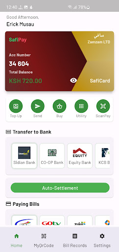SafiPay Screen 3