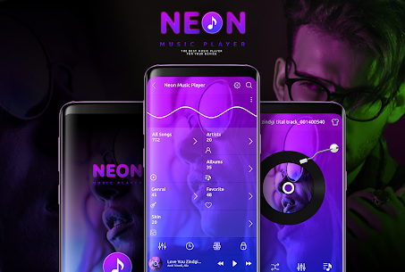Neon Music Player 1