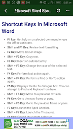 Computer Keyboard Shortcuts