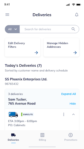 Android application Shelly's Supply screenshort
