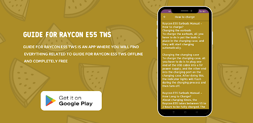 Guide for Raycon e55 TWS Screen 3