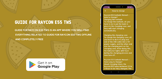 Guide for Raycon e55 TWS
