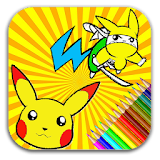 Coloring Book Pikachu Pro icon