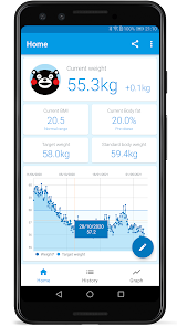 Weight Loss Apps - Kumamon  screenshots 1