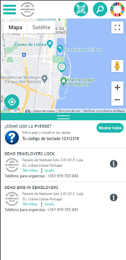 Android application EBL Sharing screenshort