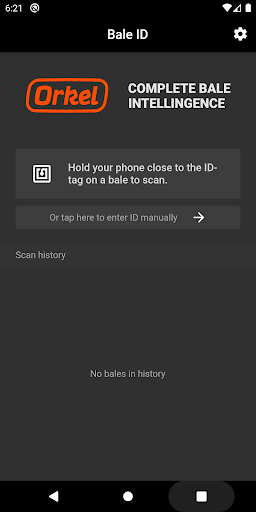 Android application BaleID screenshort