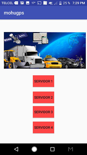 Android application MohuGPS screenshort