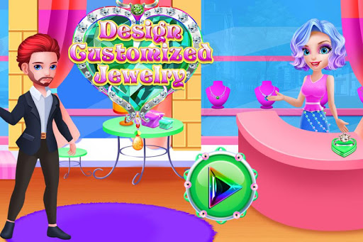 Android application Design Customized Jewelry screenshort