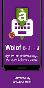 Wolof English Keyboard 2020 : Infra Keyboard 1