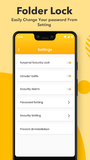 Android application Folder & File Locker : Hide yo screenshort