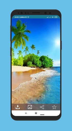 Wallpaper Pemandangan Pantai