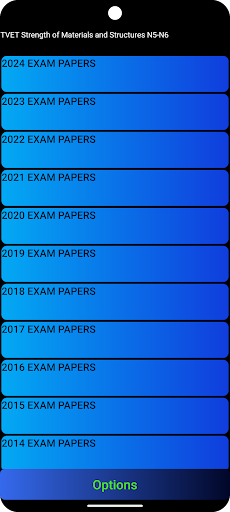 Android application TVET Strength of Materials screenshort