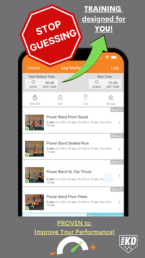 Kinetic Drive Training Screen 3