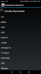 Reproductor TV Chilena For PC installation