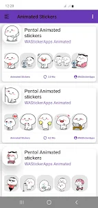 Pentol&Quby Animated Stickers