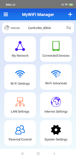 MyWiFi Manager Screen 2