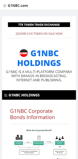Android application G1NBC HOLDINGS screenshort