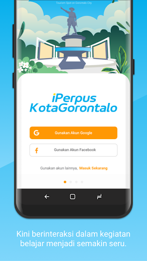 Android application iPerpus Kota Gorontalo screenshort