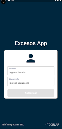 Android application Excesos screenshort