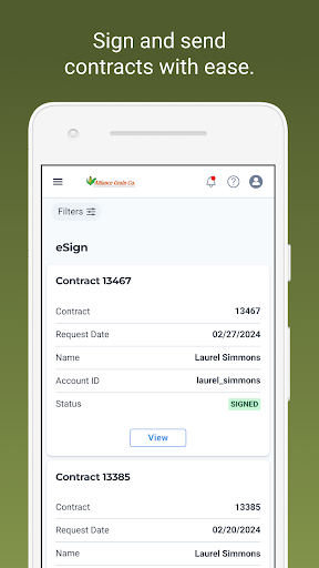 Screenshot of Alliance Grain Co.