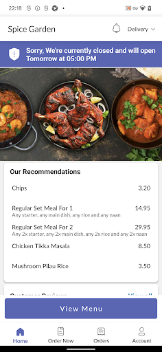 Spice Garden Screen 2
