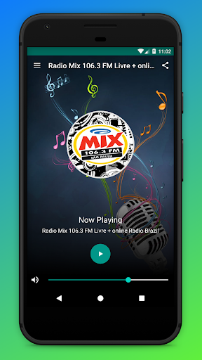 Android application Rádio Mix FM São Paulo App BR screenshort