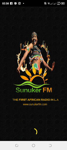 Android application Radio Sunuker screenshort