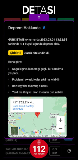 Deprem Takip Sistemi - PRO Screen 2