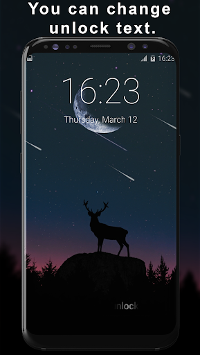 Deer Pattern Lock Screen Screen 3