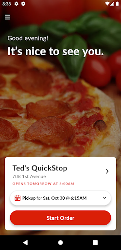 Teds Quickstop Screen 2