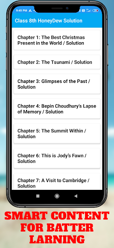 Class 8th English Solution Screen 2