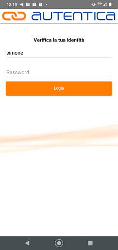 Autentica Passwordless Screen 2
