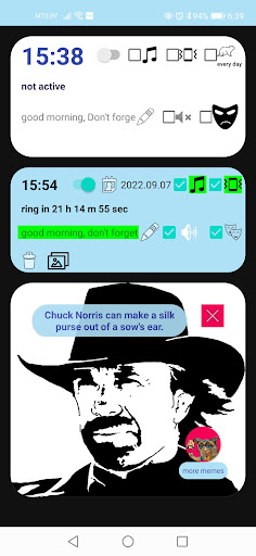 Alarme Screen 2
