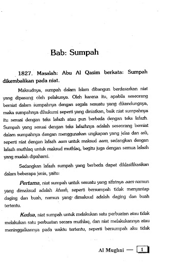 Al Mughni Jilid 15 Ibnu Qudamah - Sumpah, Nadzah