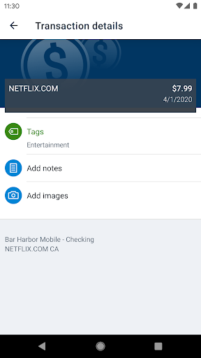 Bar Harbor Mobile Screen 3