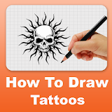 How to Draw tattoo - Step by Step icon