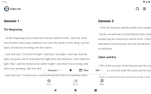 Screenshot of Echo Life Church