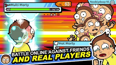 Rick And Morty Pocket Mortys Apps On Google Play - roblox rick and morty id