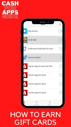 Cash For Apps Guide - Free Gift Cards n Earn Money